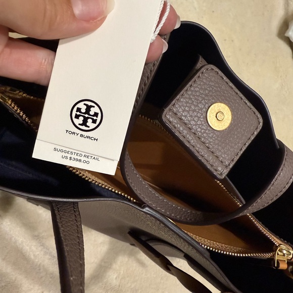 NWT Tory Burch Small Perry Triple-Compartment Tote Bag - Picture 7 of 9